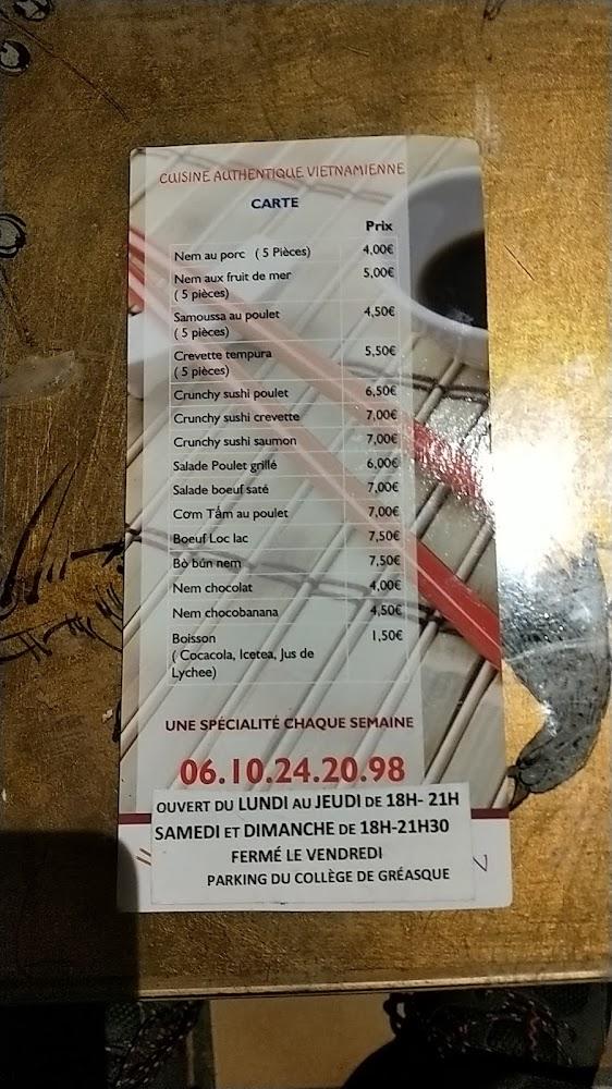 Food Truck Vietnamien - STREETFOOD SAIGON - Menu Image 3